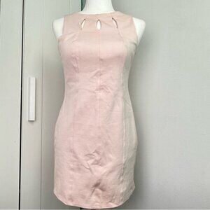 Monteau Bodycon Dress Size Medium Cutout Sleeveless Pencil Dress